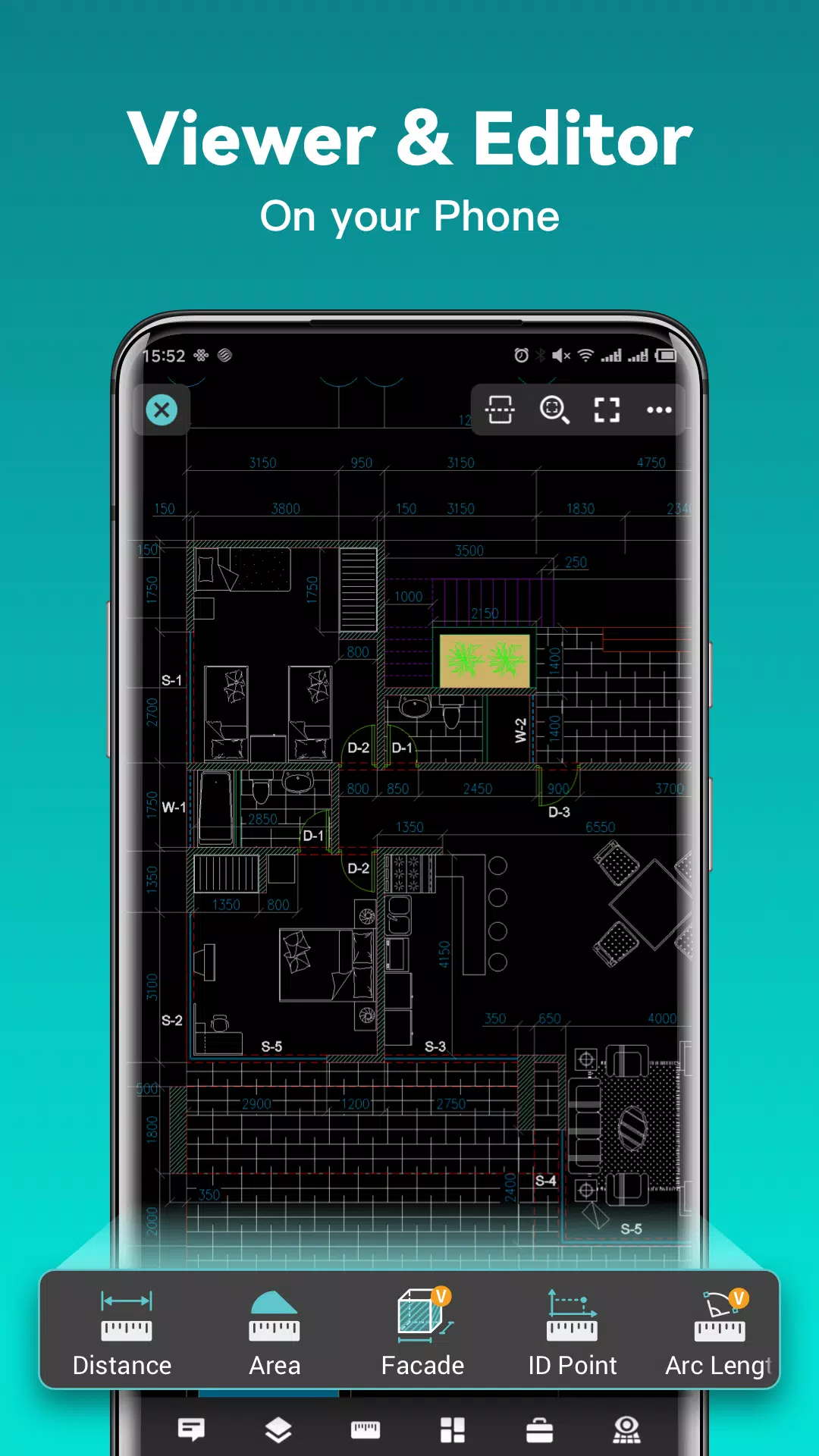 DWG FastView-CAD図面を編集・閲覧するツール スクリーンショット 0