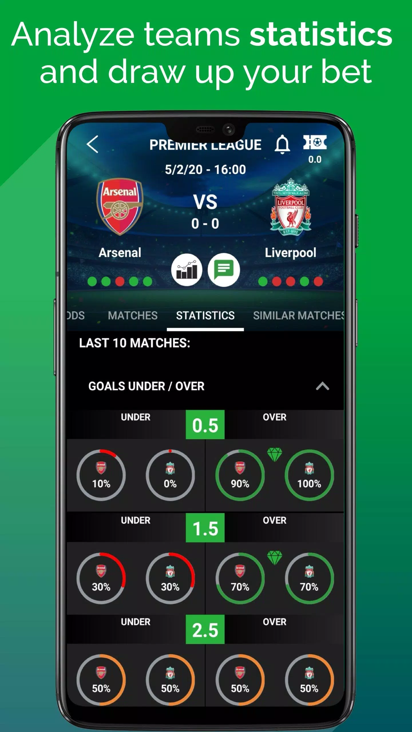 BetMines Betting Predictions Screenshot 1