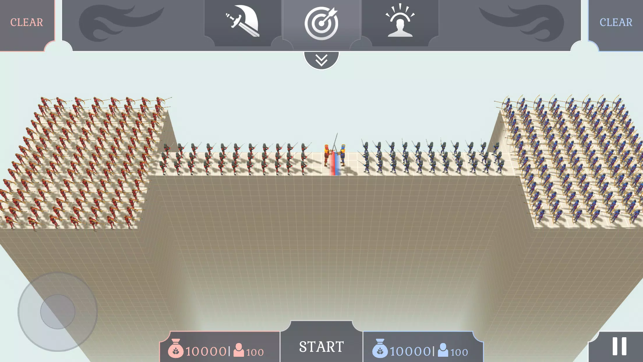 Fun Battle Simulator Ekran Görüntüsü 1