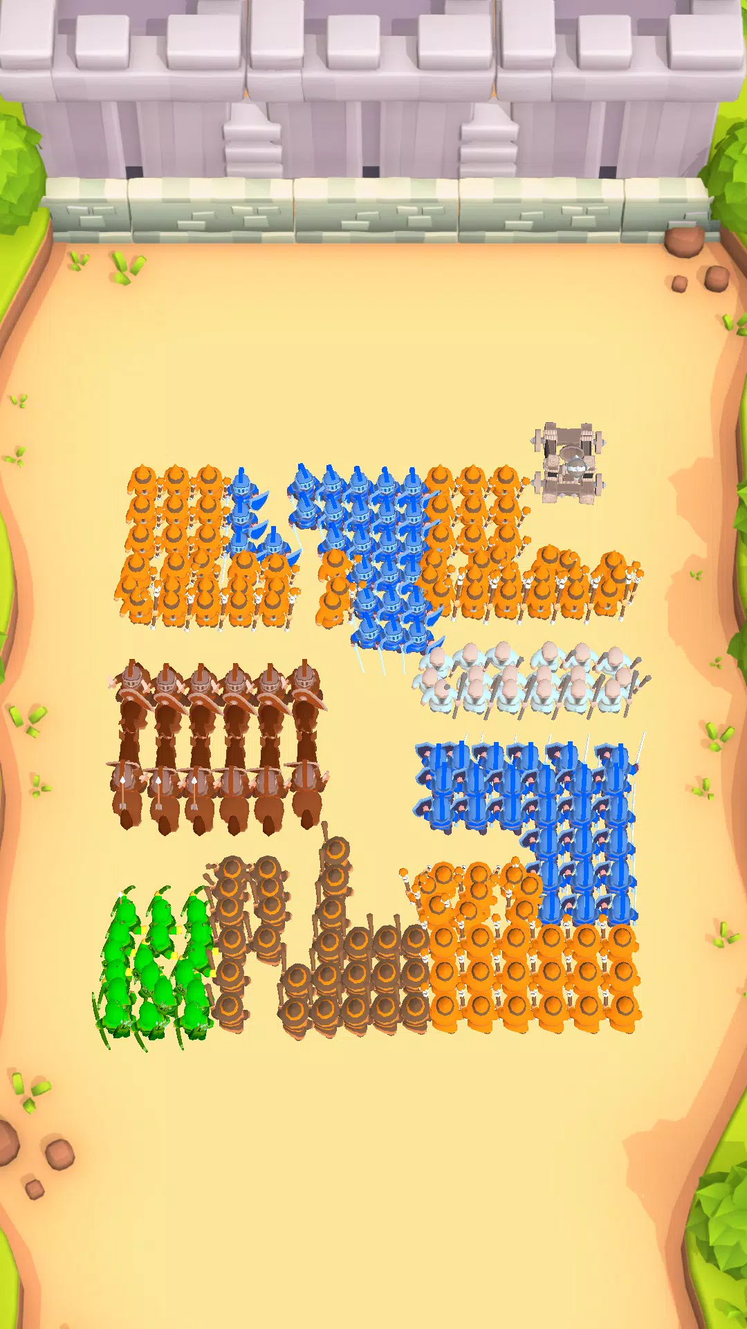 Merge Warrior Army ဖန်သားပြင်ဓာတ်ပုံ 2