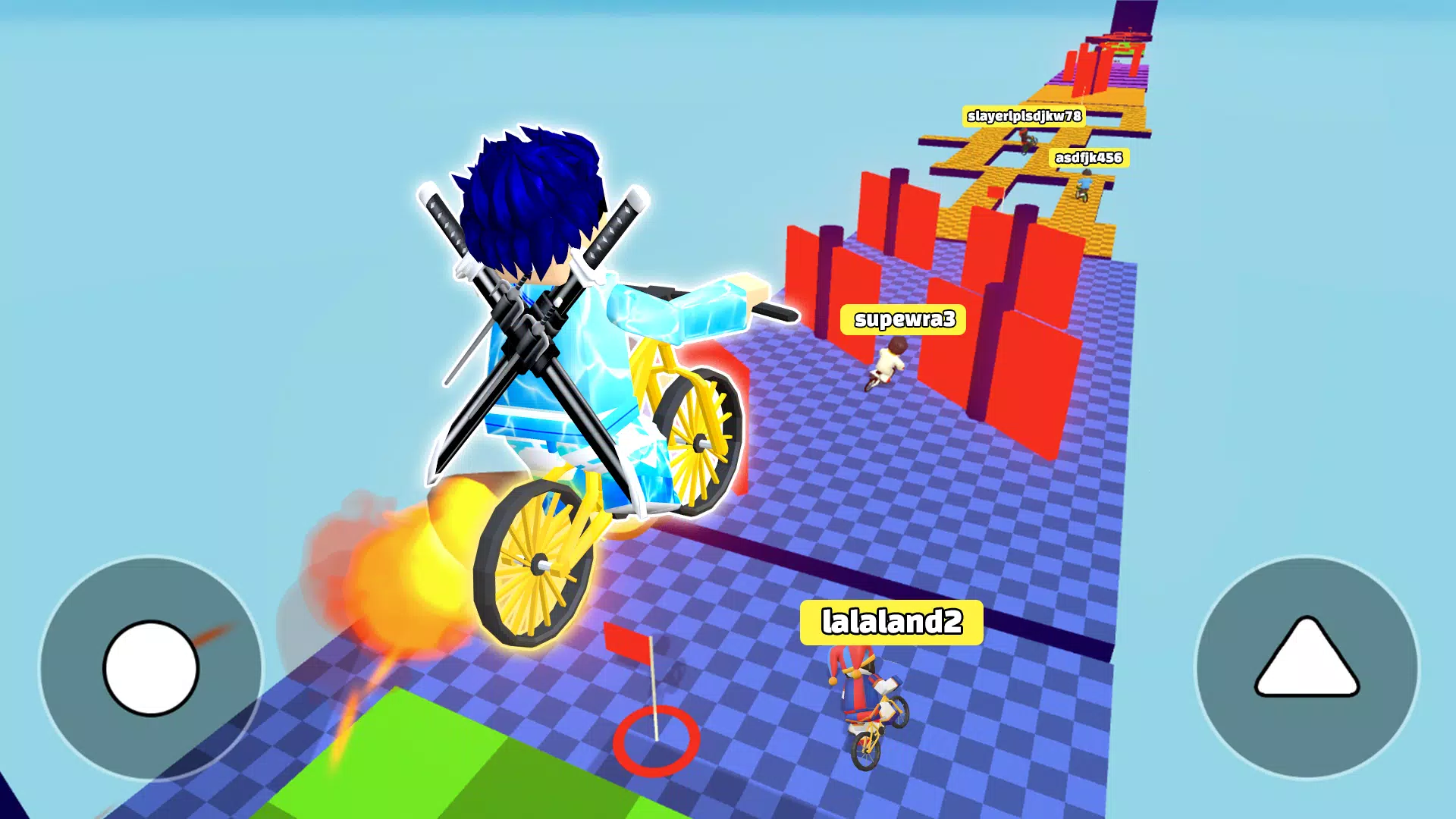 Bike Parkour: Obby Game Capture d'écran 1