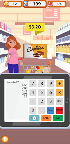 Supermarket Cashier Simulator Capture d'écran 1