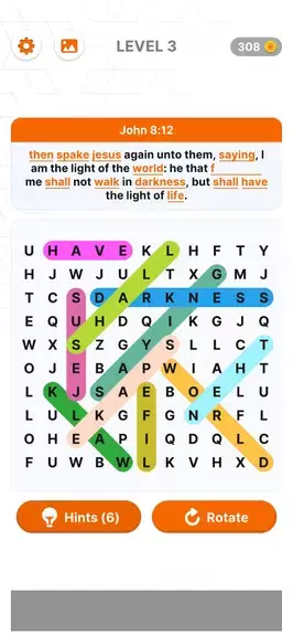 Bible Verse Search-Word Search ภาพหน้าจอ 3