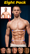 Six pack abs editor for Men Screenshot 0