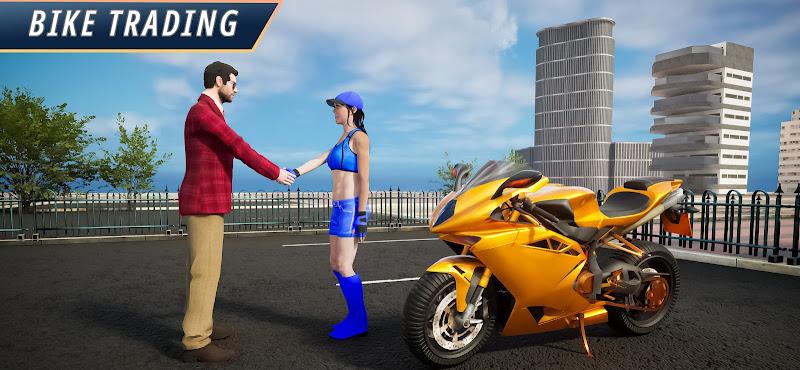 Motorcycle Bike Dealer Games Schermafbeelding 1