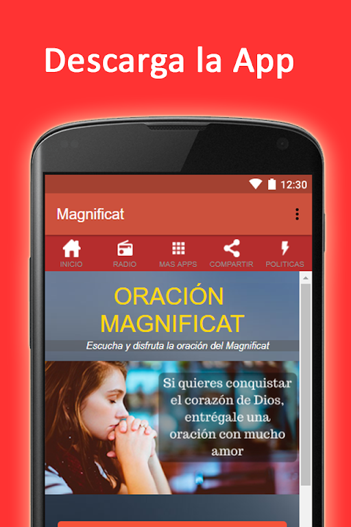 Oracion la magnifica en audio: El Magnificat应用截图第0张