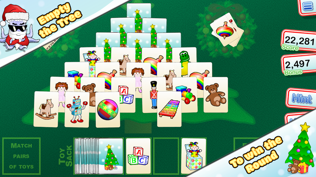 Christmas Tree Solitaire Ảnh chụp màn hình 2