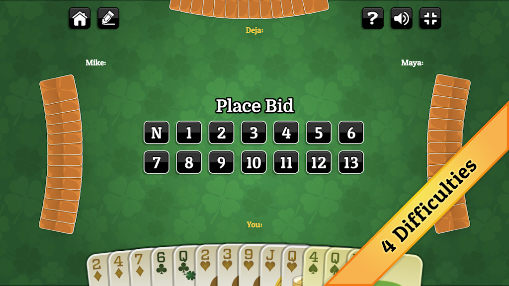 Schermata St. Patrick’s Day Spades 2