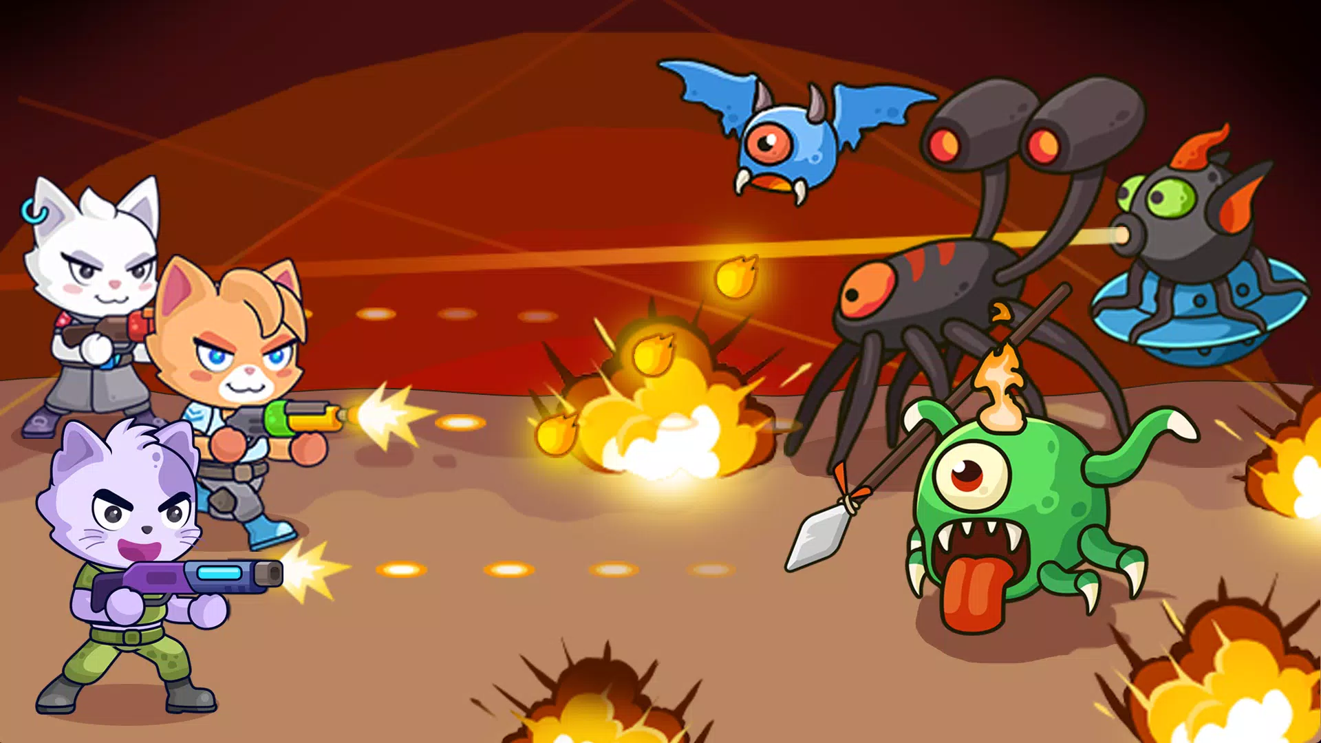 Schermata Cat Battle 0