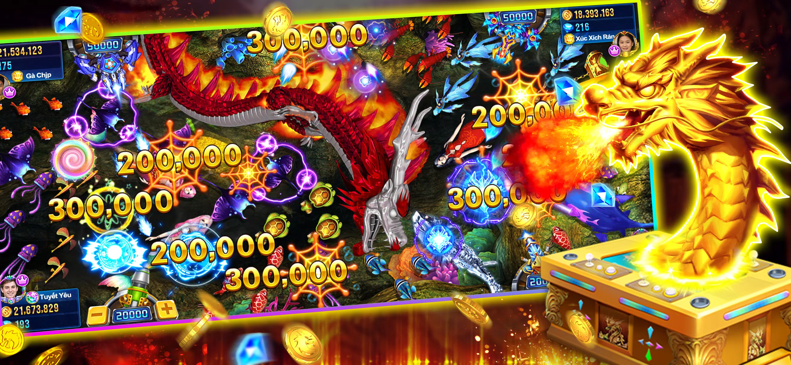 Dragon King:fish table games Screenshot 3