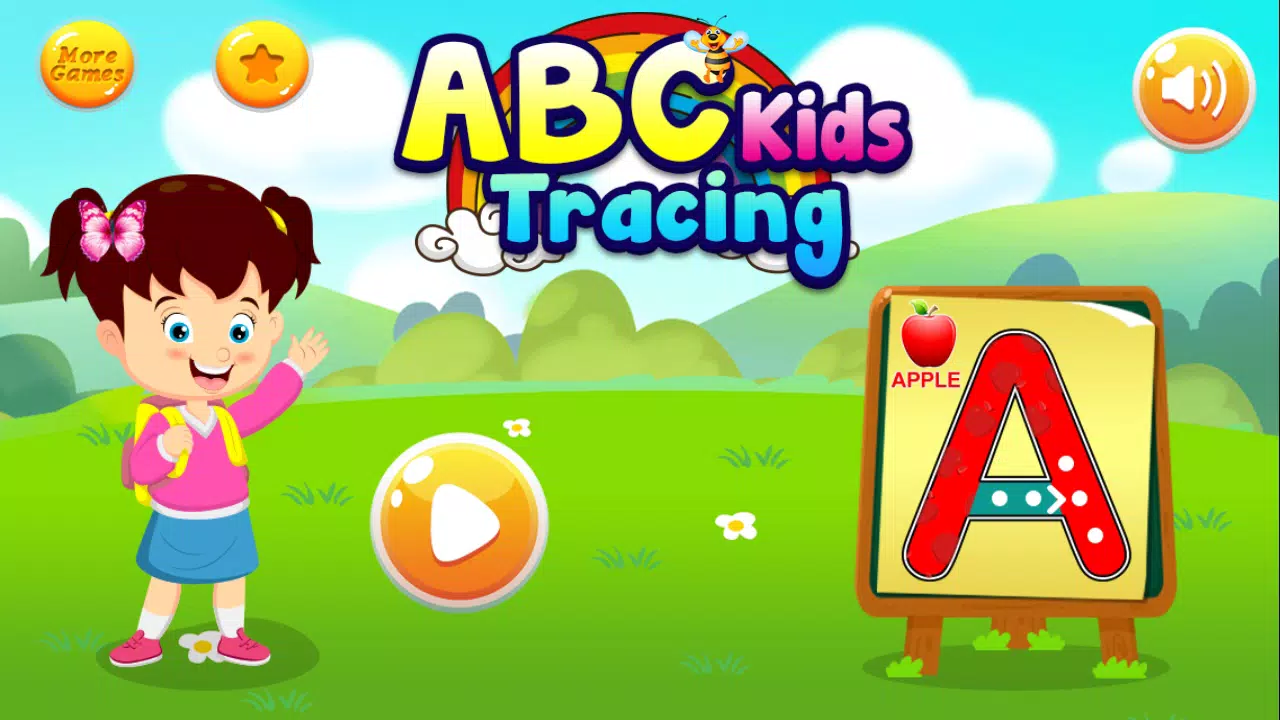 ABC Kids Tracing Games Tangkapan skrin 0