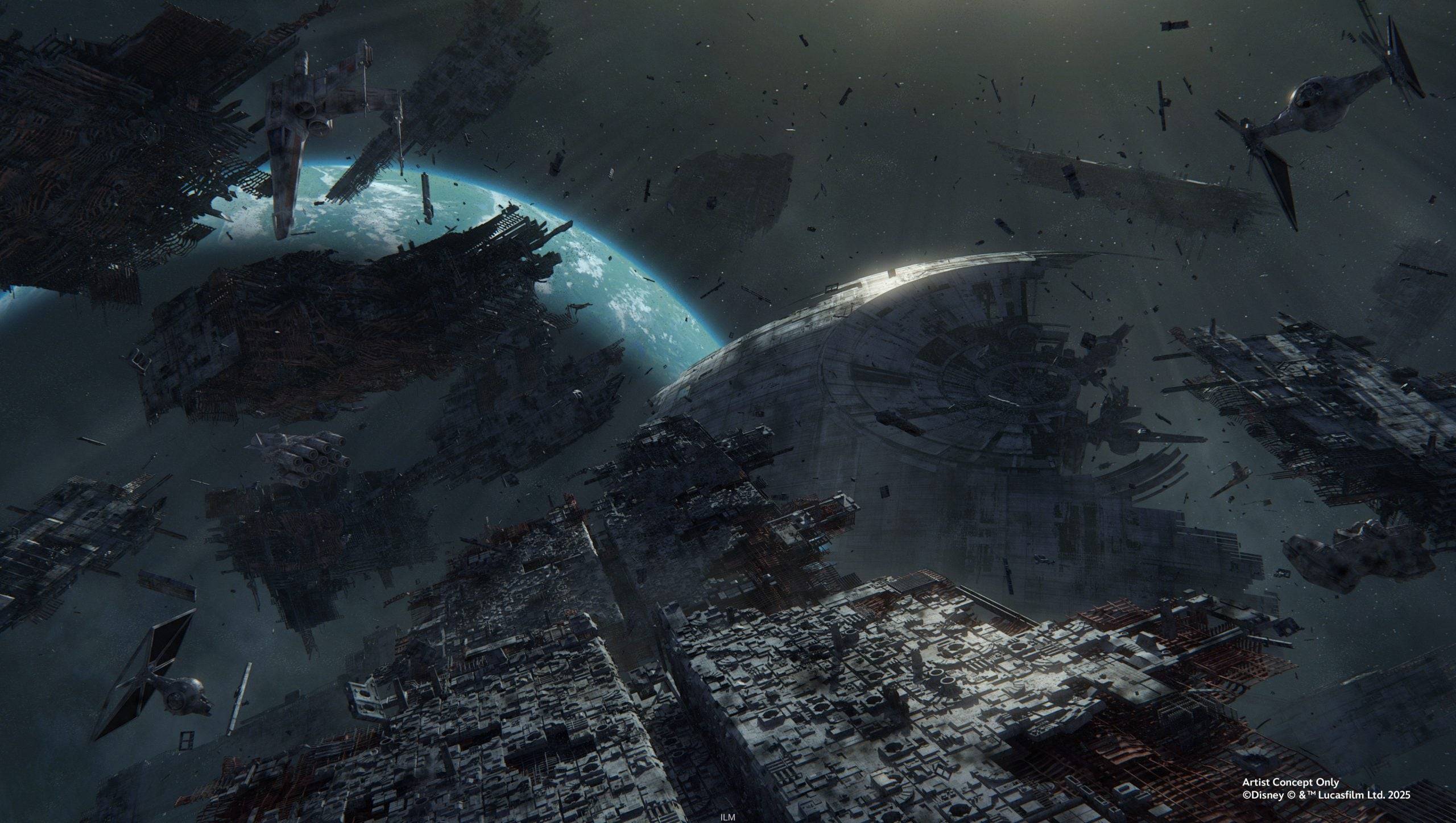 Mandalorian和Grogu Mission Concept Art 2