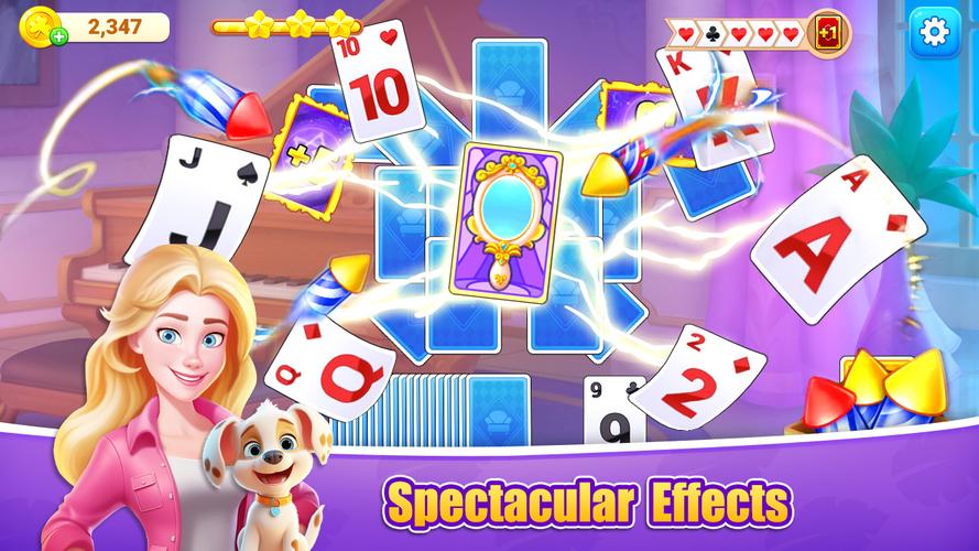 Fish Solitaire™ TriPeaks 스크린샷 0