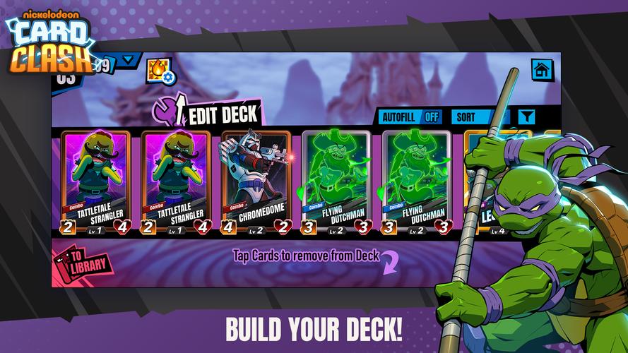 Nickelodeon Card Clash Zrzut ekranu 2