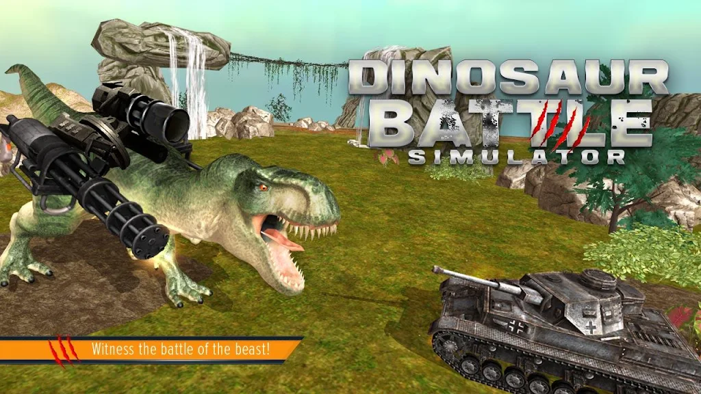 Schermata Dinosaur Battle Simulator 1