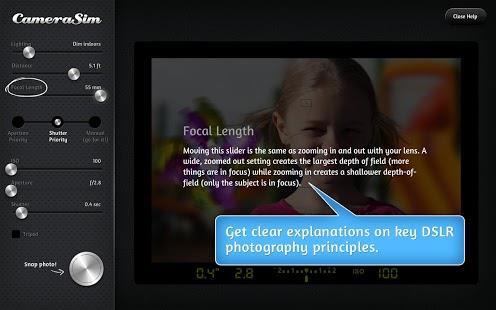 CameraSim Screenshot 1