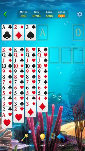 Schermata Solitaire - Classic Card Games 1