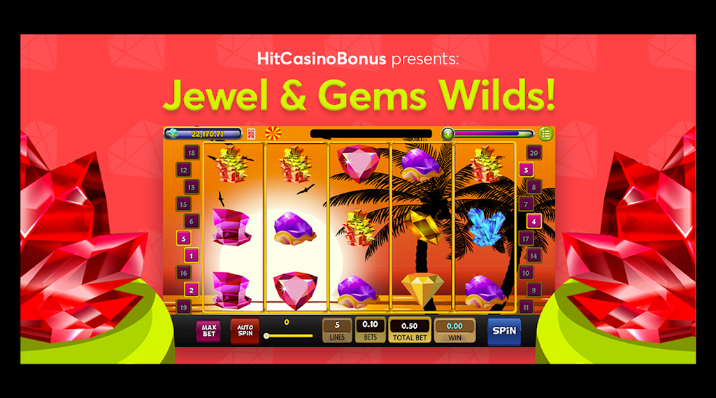 Schermata Jewel & Gems Wilds Slot! 0