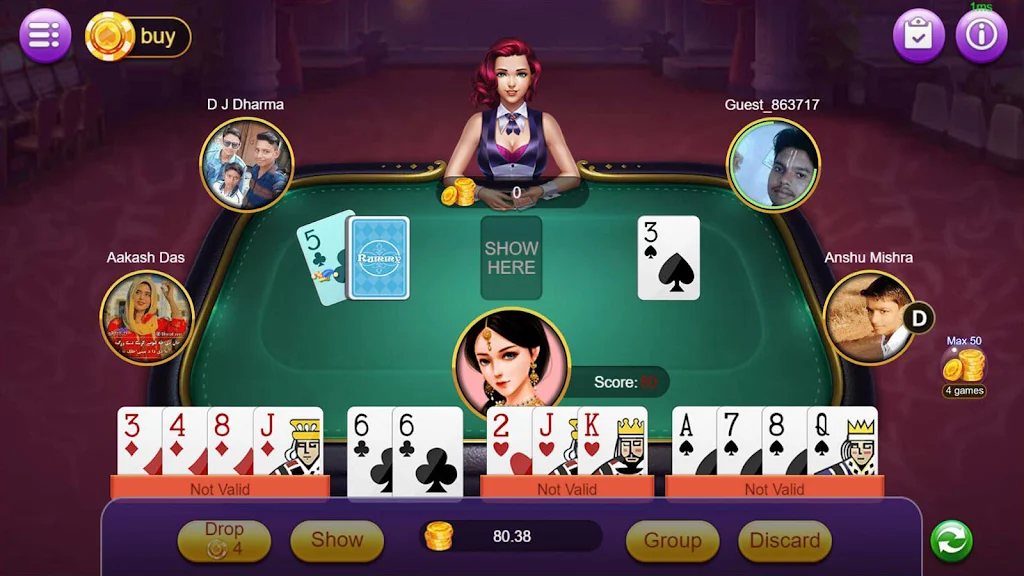 Rummy Moment Screenshot 1