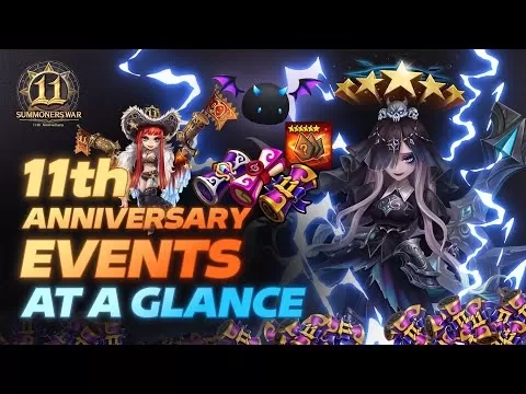 Призыватели войны: Sky Arena 11 -летие празднования