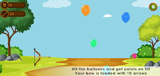 Balloon Bow and Arrow - BBA Screenshot 0