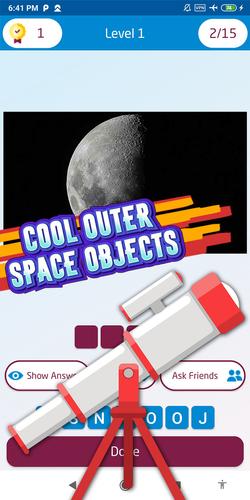 space quiz games 螢幕截圖 3