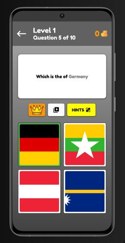 Flags Quiz - Guess The Flags Screenshot 1