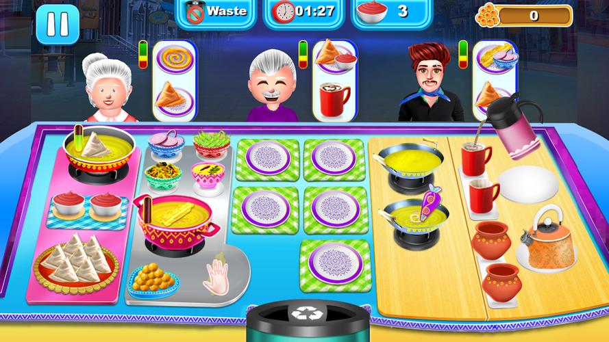 Gujarati Food Cooking Games 스크린샷 1