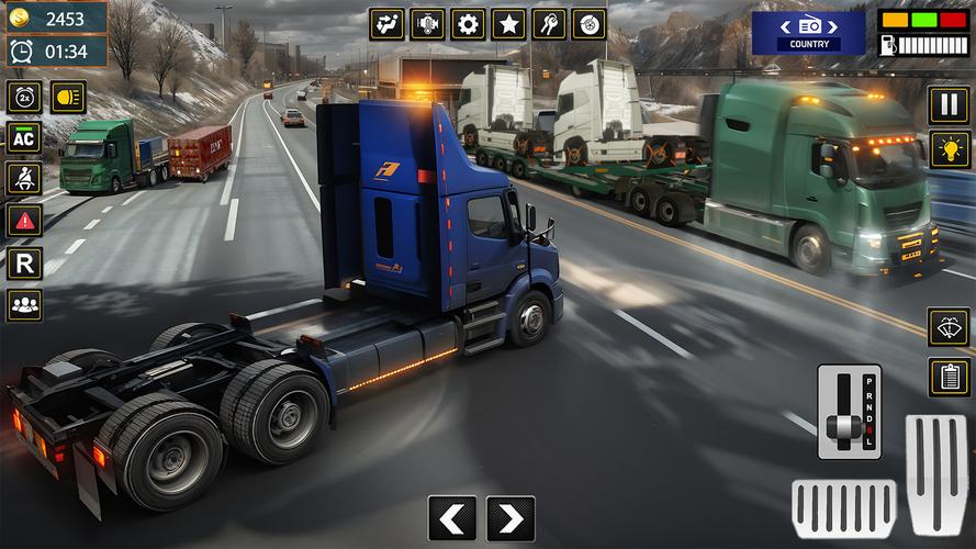 Euro Transporter Truck Games スクリーンショット 1