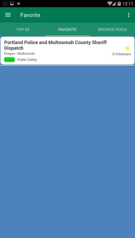 Portland Police Scanner Free Police Scanner App Ekran Görüntüsü 1