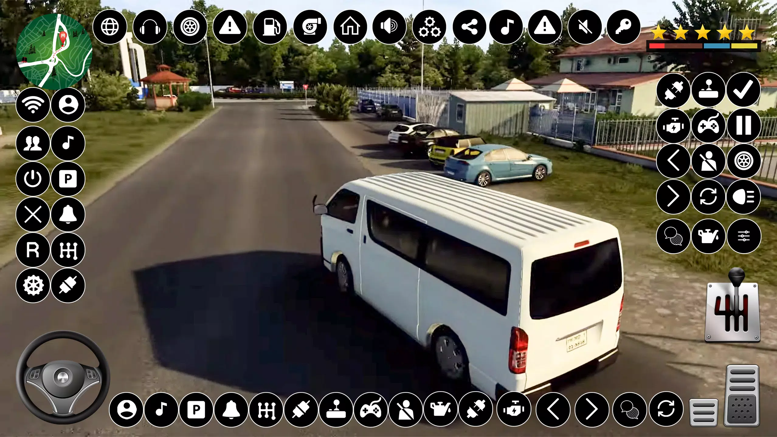 Car Games Dubai Van Simulator Captura de tela 1
