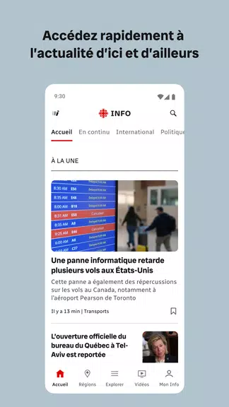 Radio-Canada Info 螢幕截圖 0