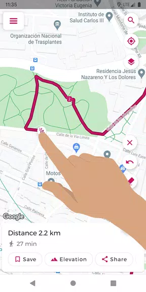 Just Draw It! - Route planner  螢幕截圖 0