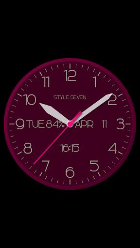 Modern Analog Clock-7 스크린샷 0