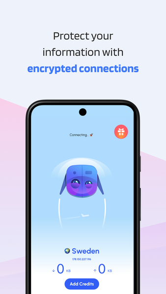 Hapi VPN Safe Unlimited Proxy Screenshot 1