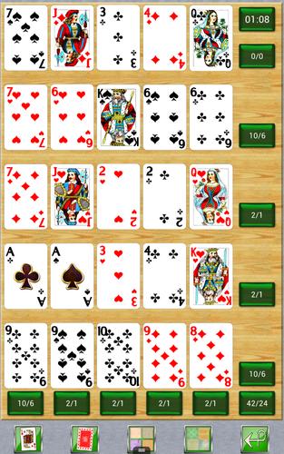 Poker Solitaire Captura de tela 1