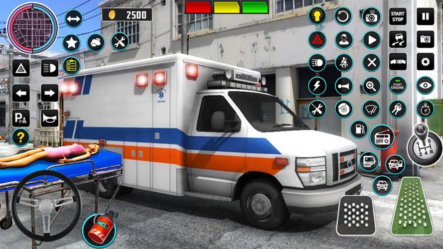 Heli Ambulance Simulator Game ภาพหน้าจอ 2