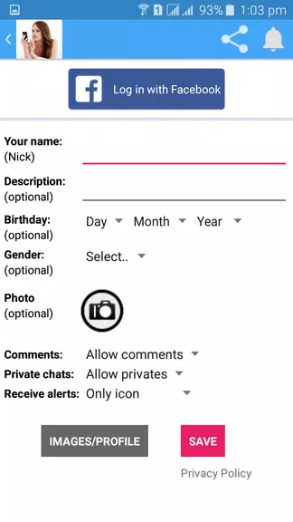 Girls Live Chat Schermafbeelding 2