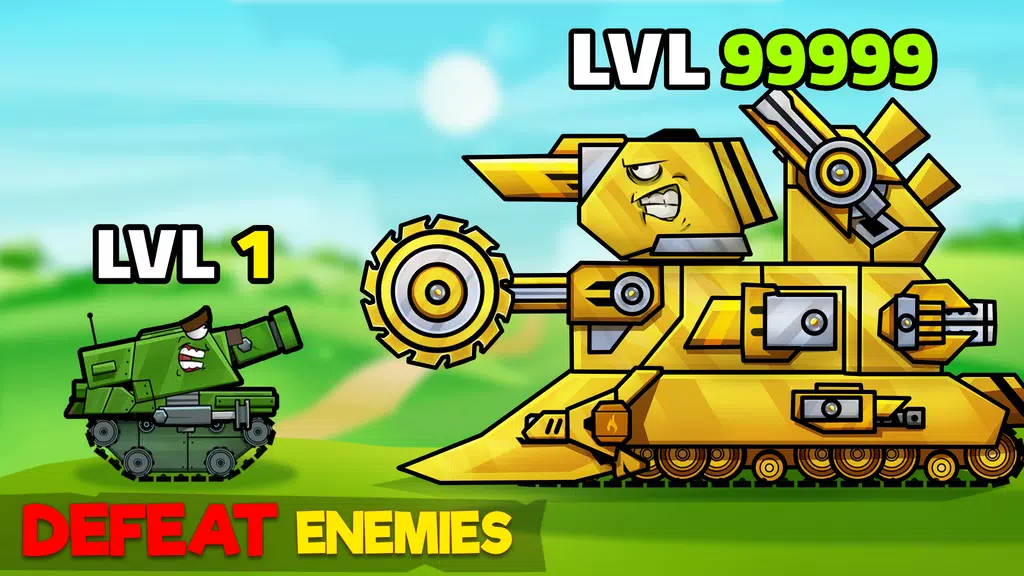 Tanks Arena io: Craft & Combat ဖန်သားပြင်ဓာတ်ပုံ 0