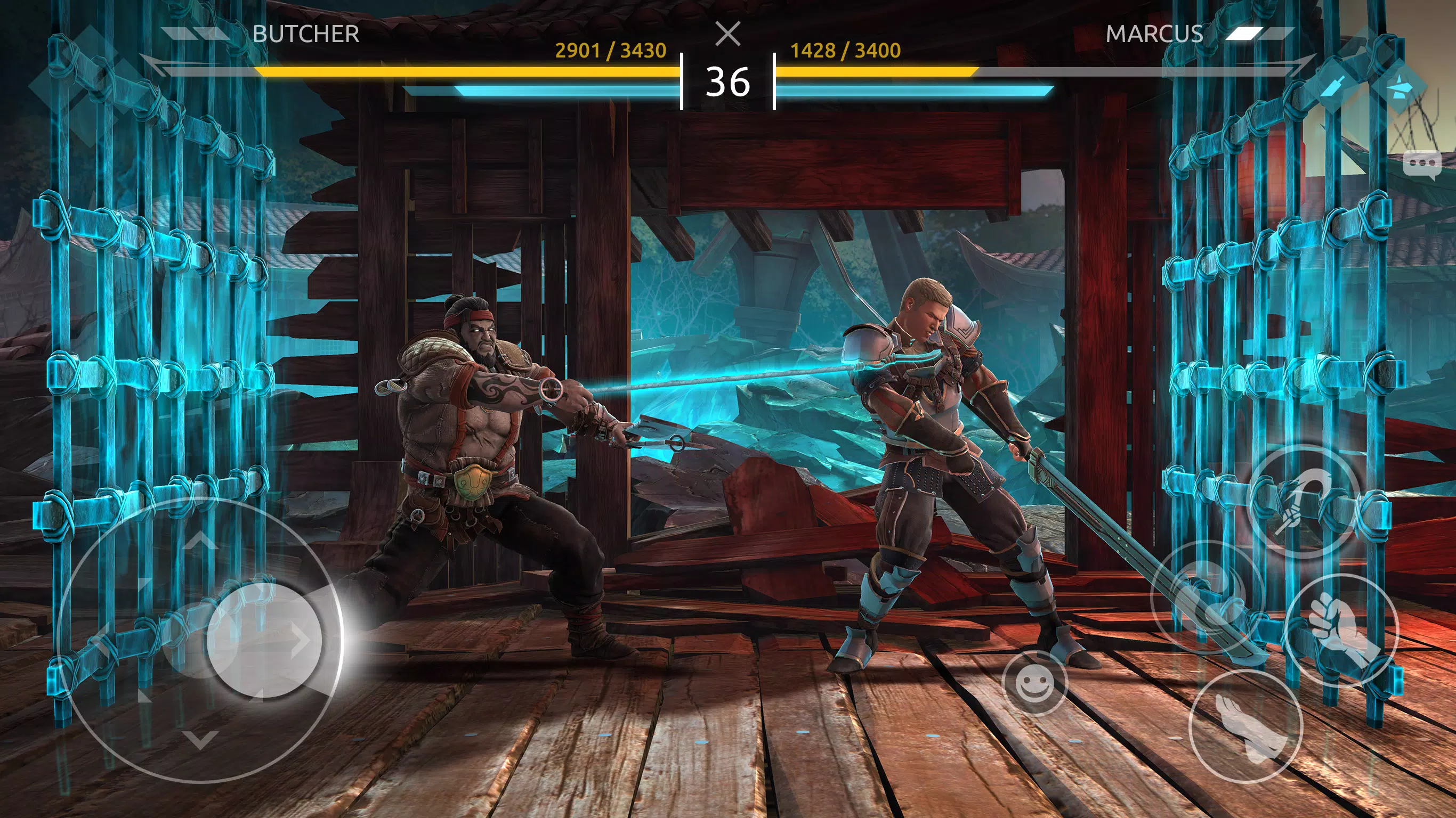 Shadow Fight 4: Arena Captura de tela 2