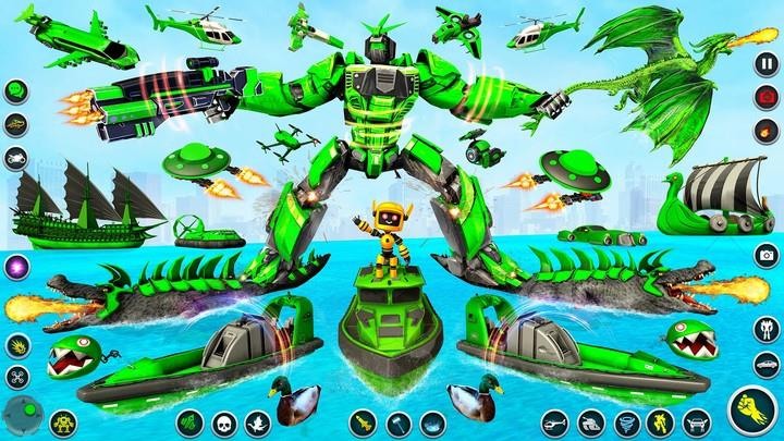 Dino Robot Games: Flying Robot 스크린샷 1