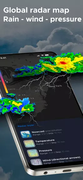 Overdrop: Weather today, radar Ekran Görüntüsü 2