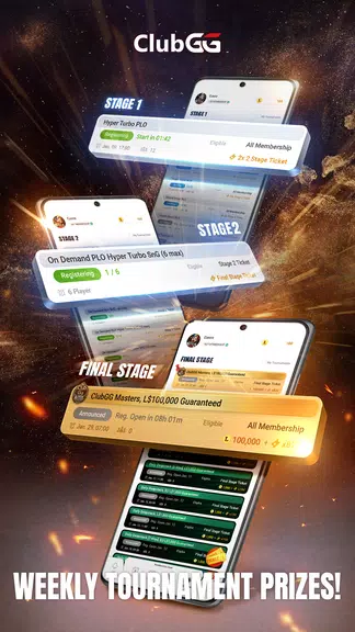 ClubGG Poker Tangkapan skrin 0