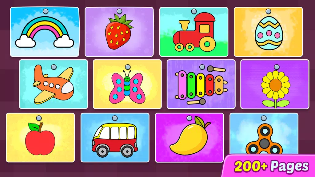 Drawing and Coloring Games Zrzut ekranu 0