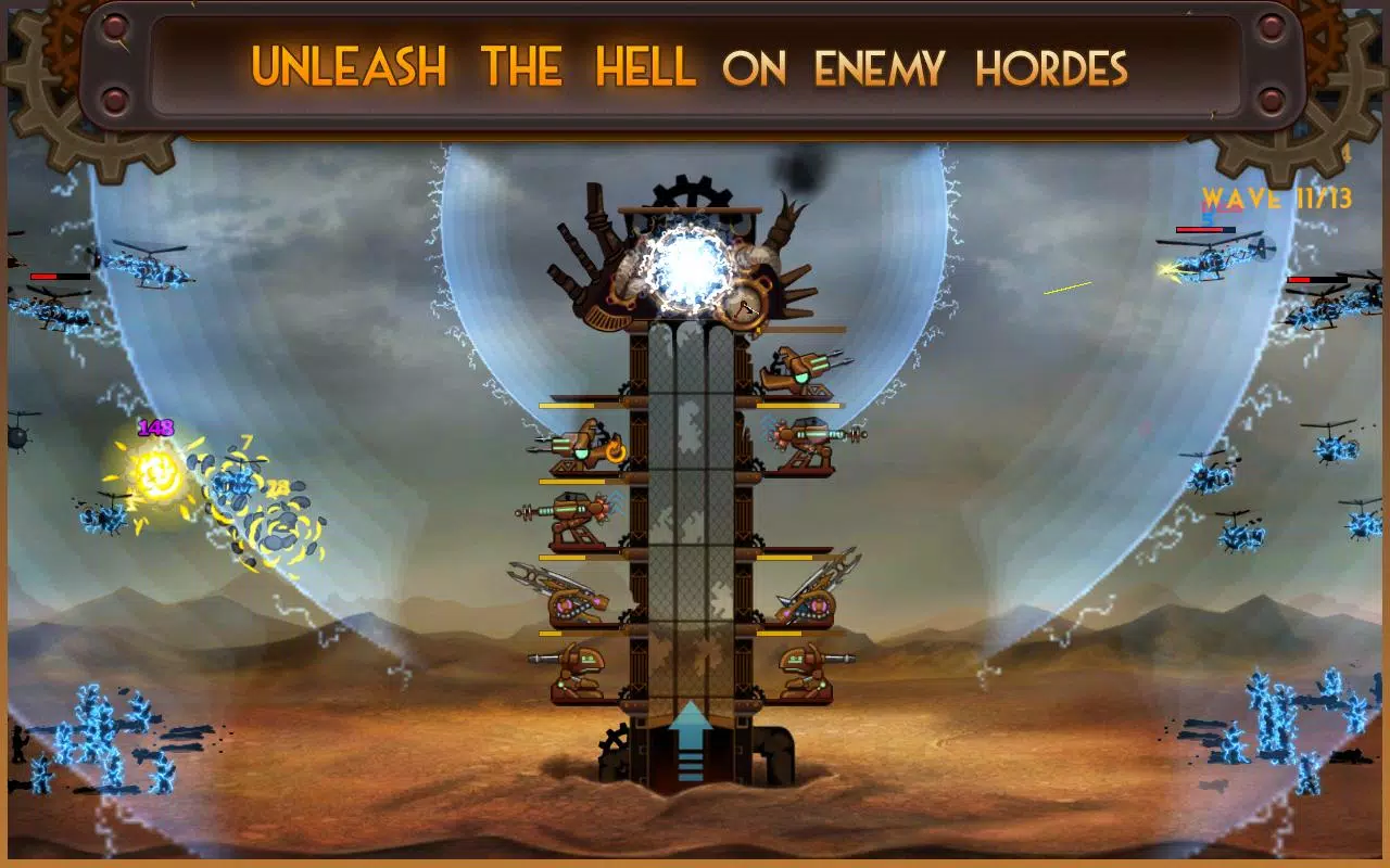 Steampunk Tower ဖန်သားပြင်ဓာတ်ပုံ 2
