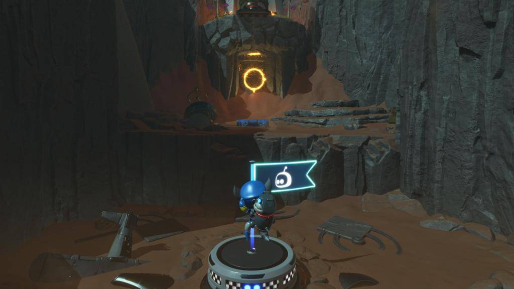 Jinny of the Lamp Secret Portal ที่ตั้งใน Astro Bot