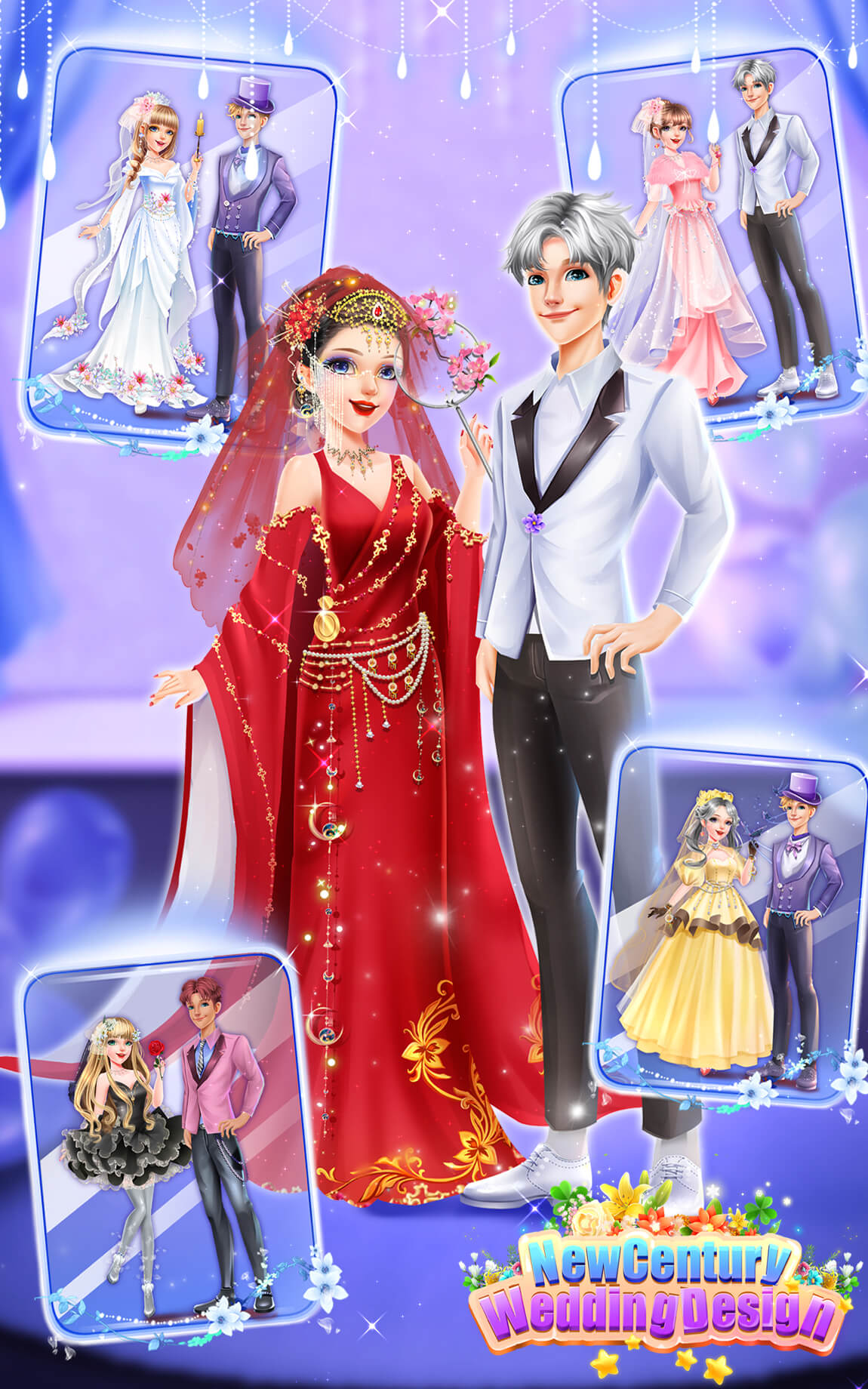 Century Wedding dressup Design 螢幕截圖 0