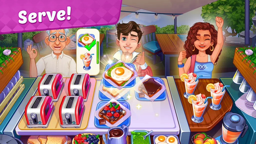 My Cafe Shop : Cooking Games Скриншот 2