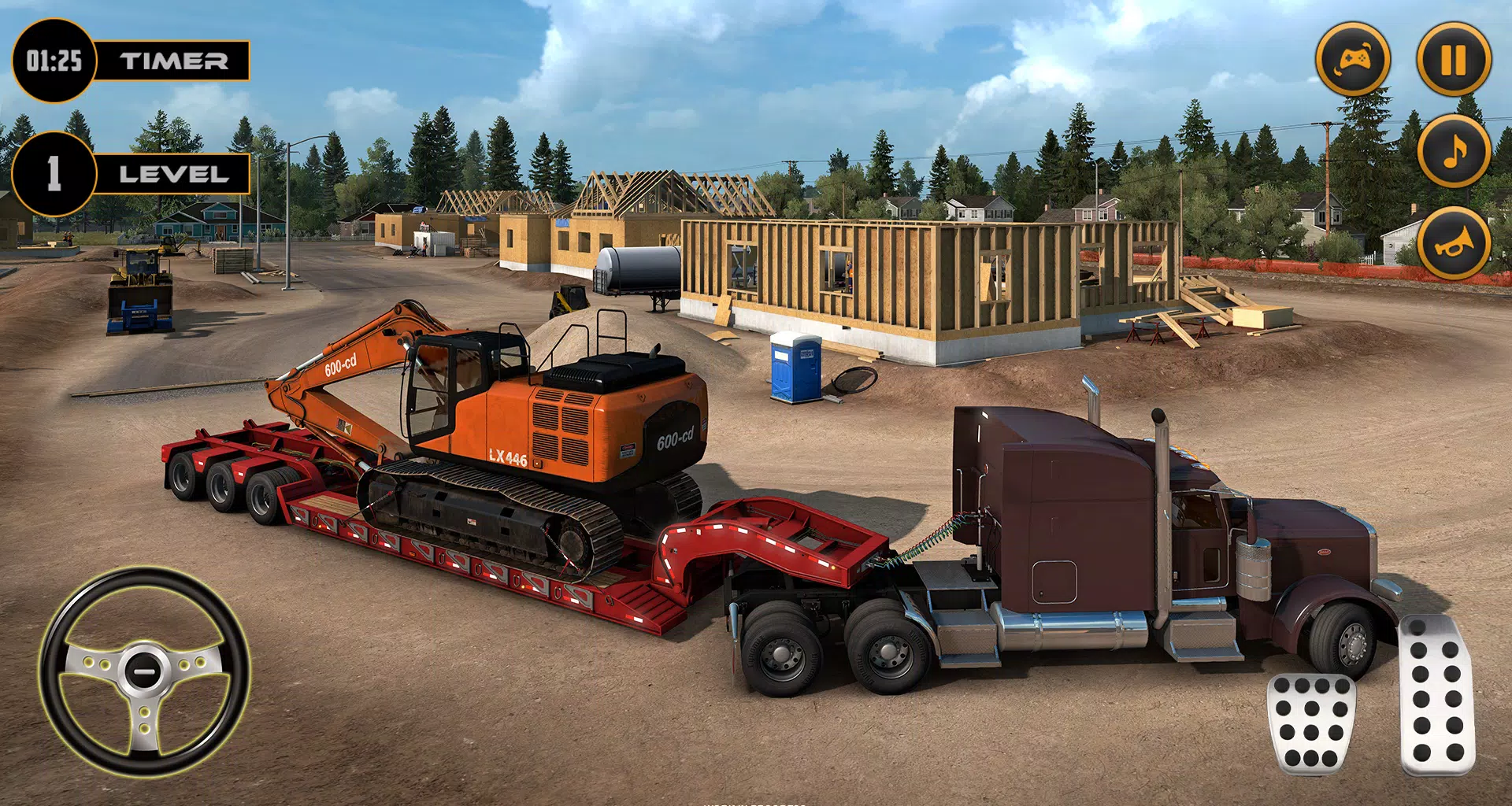 Real Excavator Simulator Games Screenshot 1