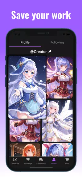 AI Image Generator - Anime Art Zrzut ekranu 3